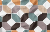 Elastic Stretchable Printed Dining Chair Covers Set of 6 will bloom your dining with their HD printed designs - Polyster, Elastic, Pack of 6, Single Seater